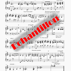 Noël Blanchâtre - Arrangement piano-bar