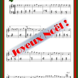 Vive le Vent d'Hiver - Arrangement douce